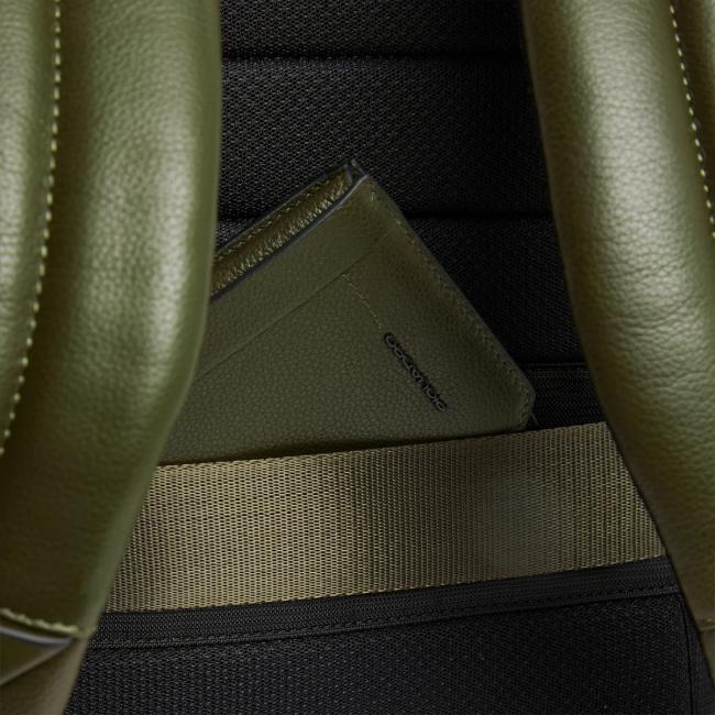 Piquadro Zaino Russel Porta PC 15.6 Verde - 4