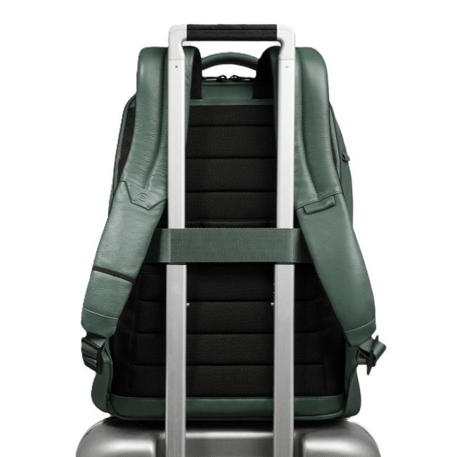 Piquadro Zaino Russel Porta PC 14.0 Verde - 3