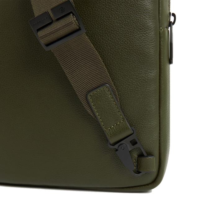 Piquadro Borsello Russel Porta Tablet Verde - 6