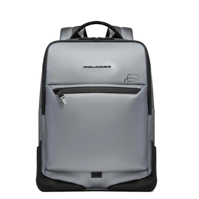 Piquadro Zaino Porta PC Corner 2.0 14" Metallizzato Grigio - 1