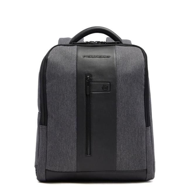 Piquadro Zaino Porta PC Brief 2 15.6 in tessuto riciclato - 1