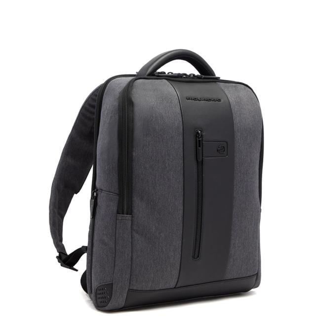 Piquadro Zaino Porta PC Brief 2 15.6 in tessuto riciclato - 2