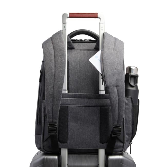 Piquadro Zaino Porta PC Brief 2 15.6 in tessuto riciclato - 3