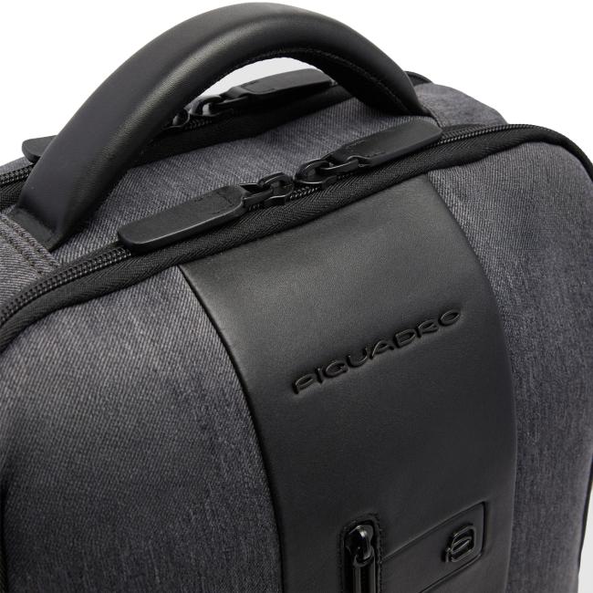Piquadro Zaino Porta PC Brief 2 15.6 in tessuto riciclato - 4