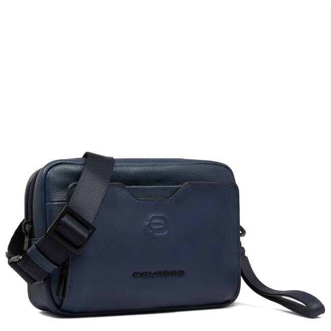 Piquadro Pochette Uomo Ael Blu - 2