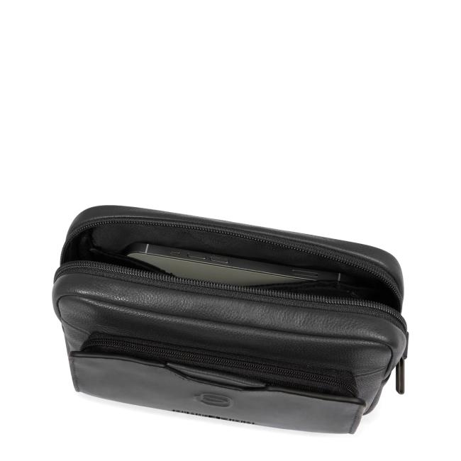 Piquadro Pochette Uomo Ael Nero - 6