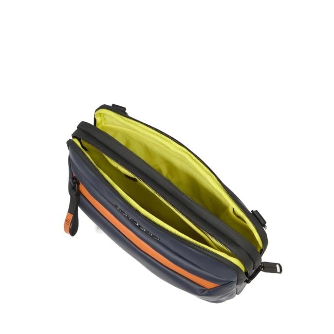 Piquadro Pochette Porta Tablet Mini Corner 2.0 Blu - 5