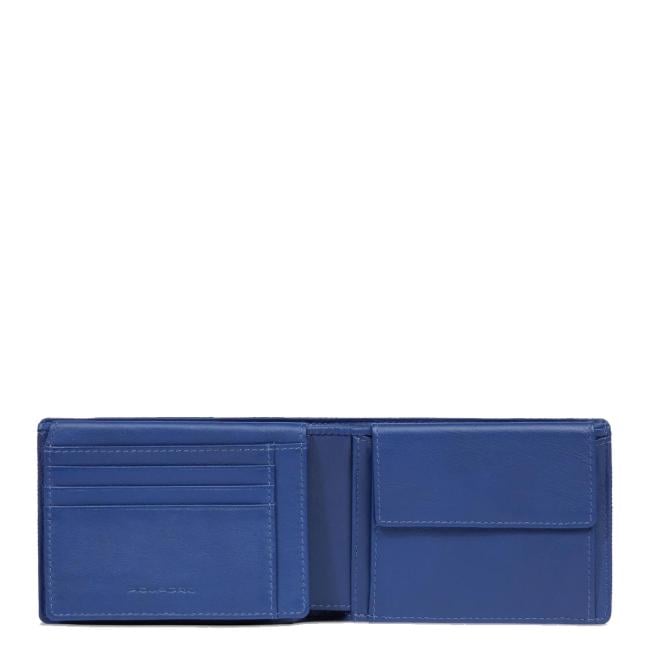 Piquadro Portafoglio PQ-Earth con portadocumenti Blu - 3