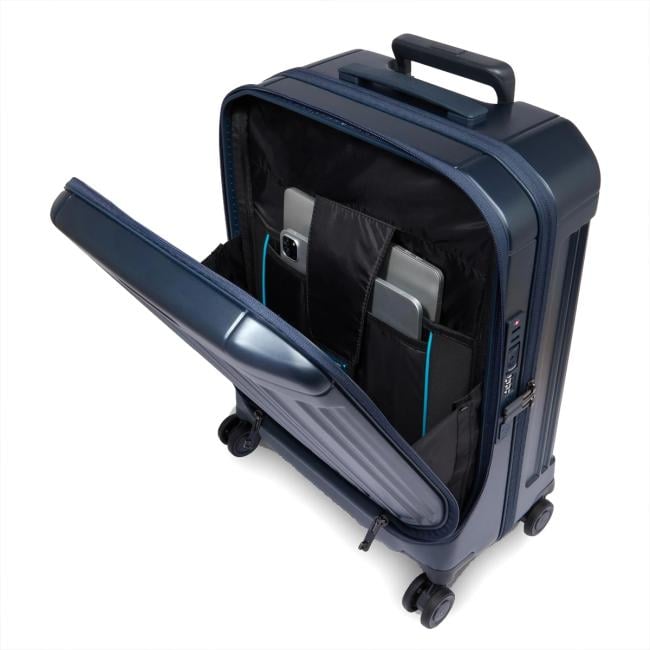 Piquadro Bagaglio a mano Porta PC  PQ Light 55 cm Blu Opaco - 6