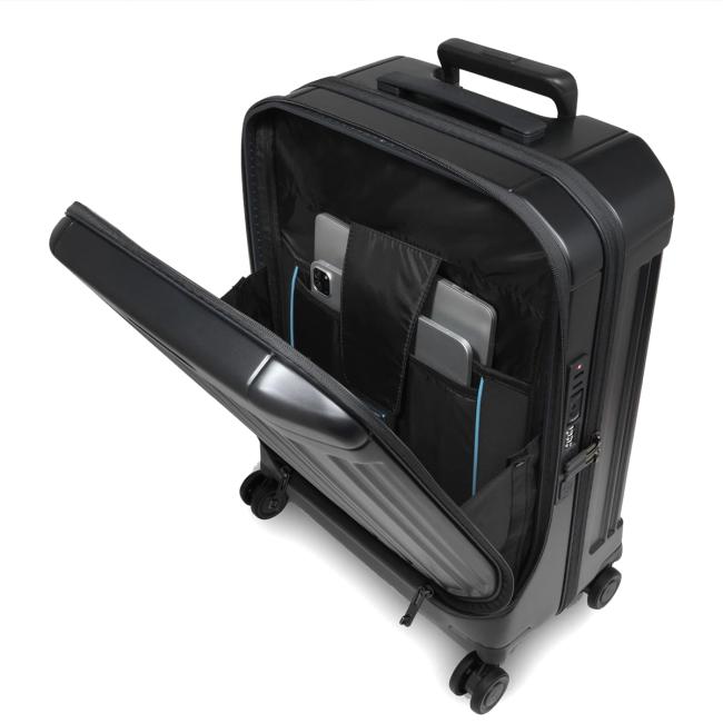 Piquadro Bagaglio a mano Porta PC  PQ Light 55 cm Nero Opaco - 5