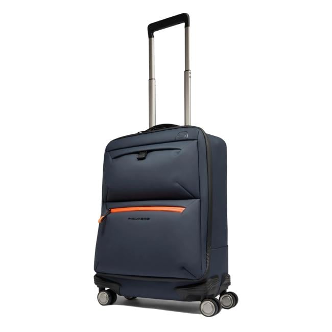 Piquadro Bagaglio a mano Trolley Cabina Slim Corner 55 cm Blu - 2