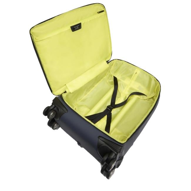Piquadro Bagaglio a mano Trolley Cabina Slim Corner 55 cm Blu - 4
