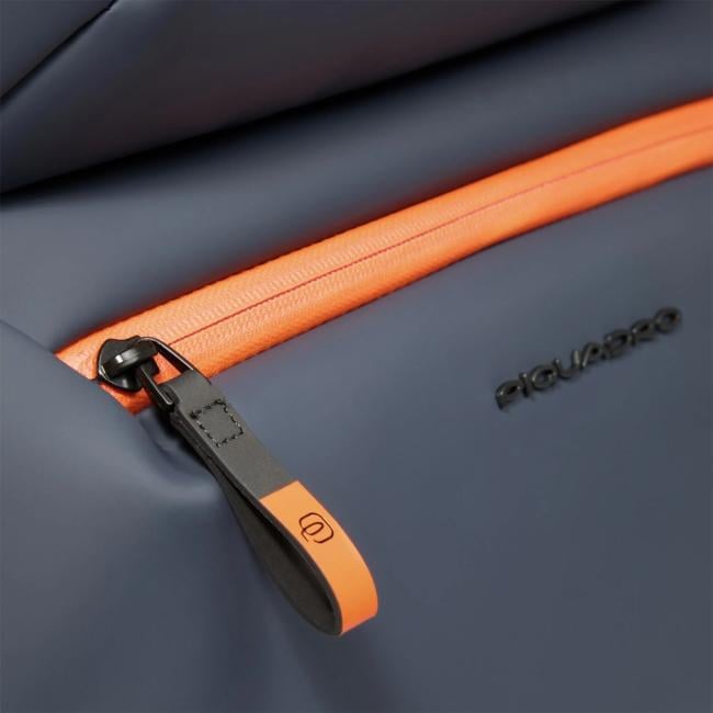 Piquadro Bagaglio a mano Trolley Cabina Slim Corner 55 cm Blu - 5
