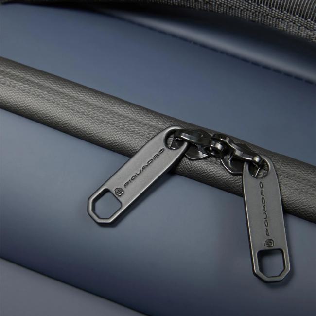 Piquadro Bagaglio a mano Trolley Cabina Slim Corner 55 cm Blu - 6