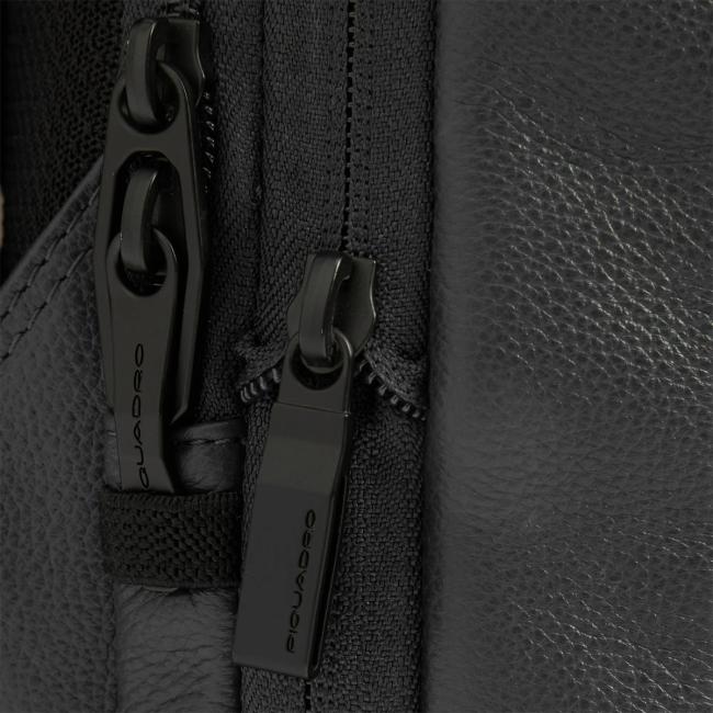 Piquadro Zaino Espandibile Russel Porta PC 14.0 Nero - 6