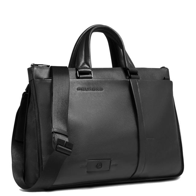 Piquadro Cartella Espandibile Porta PC Russel 15.6 Nero - 2