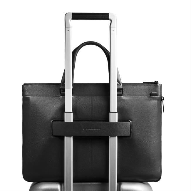 Piquadro Cartella Espandibile Porta PC Russel 15.6 Nero - 3