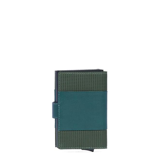 Piquadro Porta Carte Sliding System PQ-Earth Verde - 3