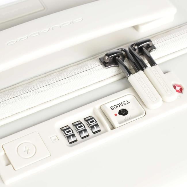 Piquadro Bagaglio a mano PQ-Light 55 cm Bianco - 4