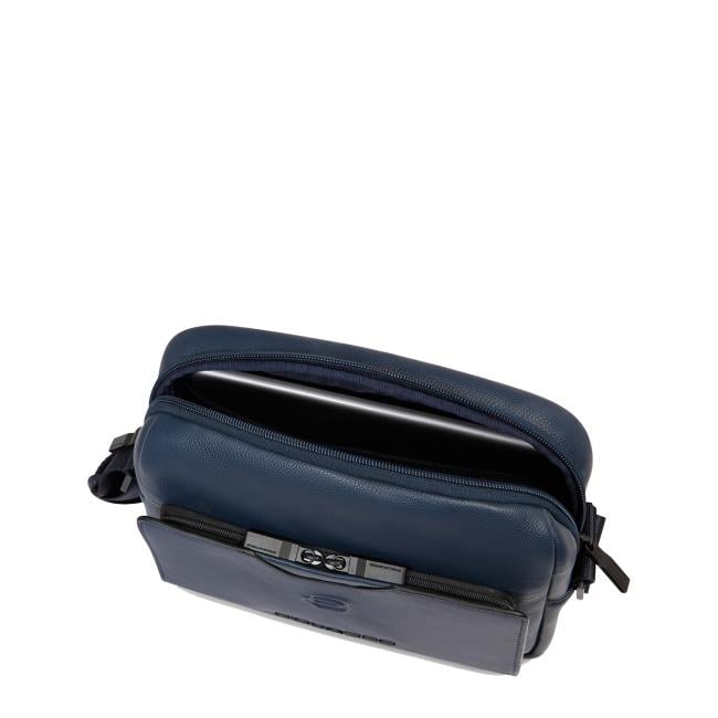 Piquadro Tracollina Porta Tablet Mini Ael Blu - 5