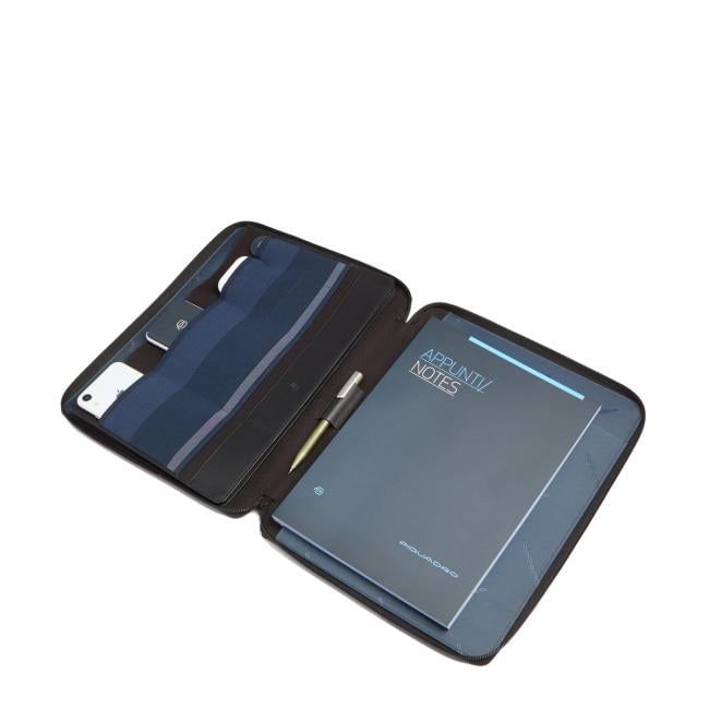 Piquadro Portablocco con tasca Porta Tablet S143 Nero - 4