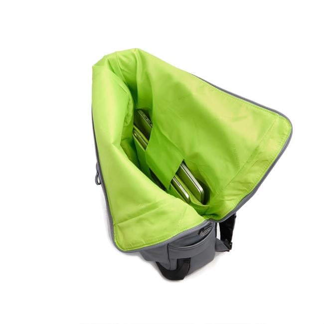Piquadro Zaino Corner 2.0 Roll-Top Porta PC 15.6" Metallizzato Grigio - 8