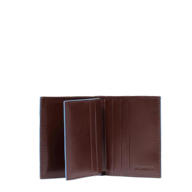Piquadro Porta Carte di Credito Blue Square Cuoio - 3