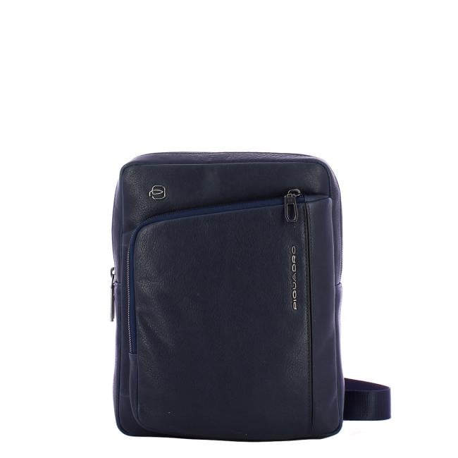 Piquadro Borsello in pelle Cronus Blu - 1
