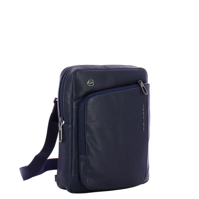 Piquadro Borsello in pelle Cronus Blu - 2