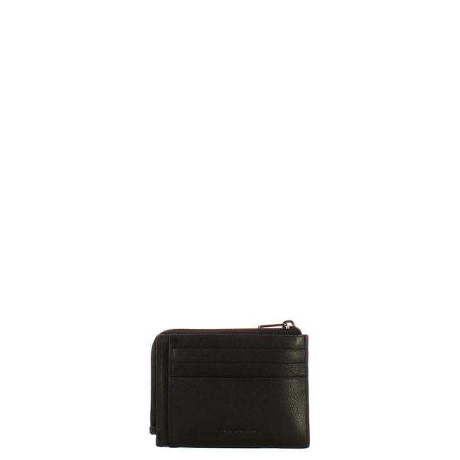 Piquadro Bustina portamonete in pelle Nero - 2
