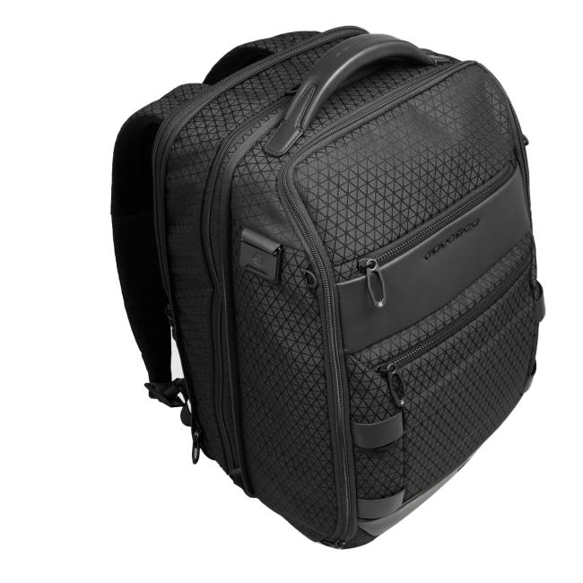 Piquadro Zaino Hexagon Porta PC 15.6 Nero - 7