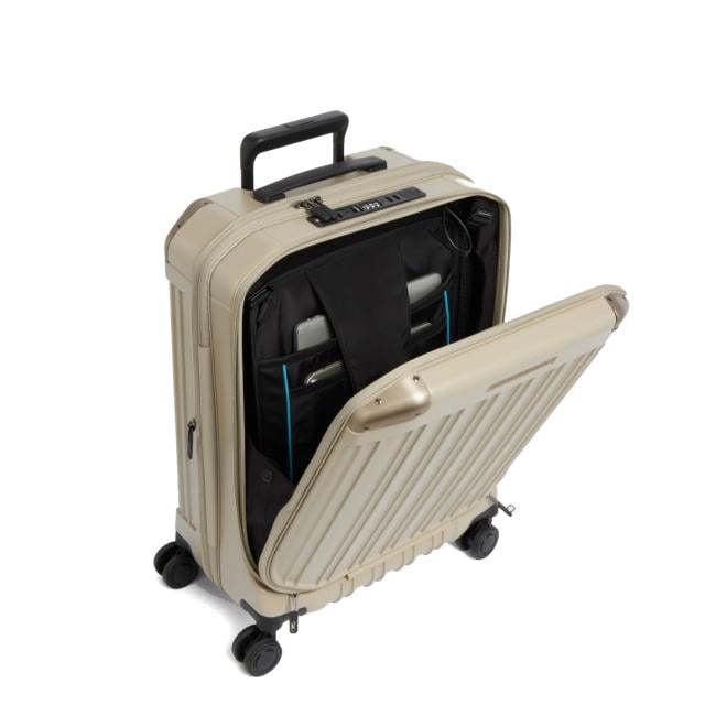 Piquadro Bagaglio a mano Espandibile PQ-Light 55 cm Beige Opaco - 8