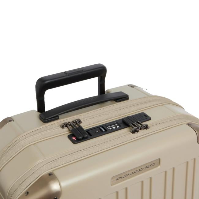 Piquadro Bagaglio a mano Espandibile PQ-Light 55 cm Beige Opaco - 9