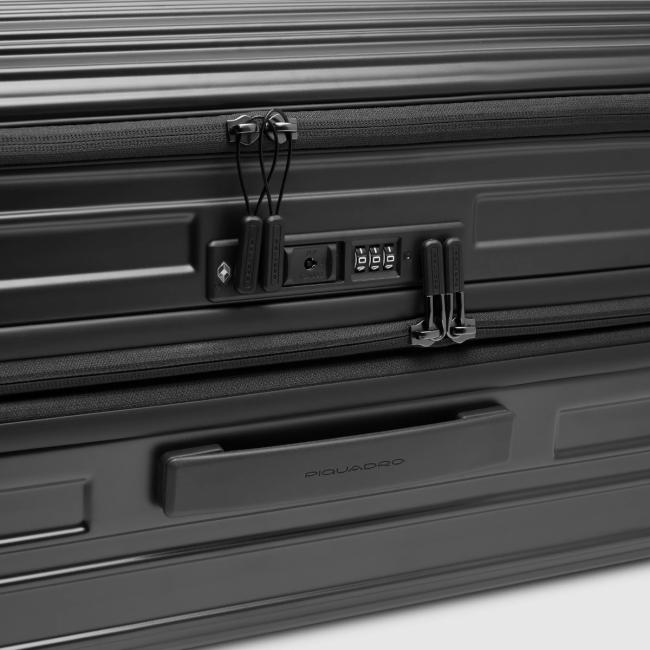 Piquadro Trolley Grande PQ-Light 75 cm Nero Opaco - 8
