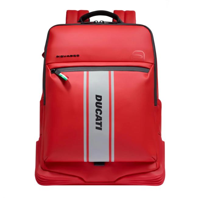 Piquadro Zaino Porta PC Corner 2.0 Ducati 15.6" Rosso - 1