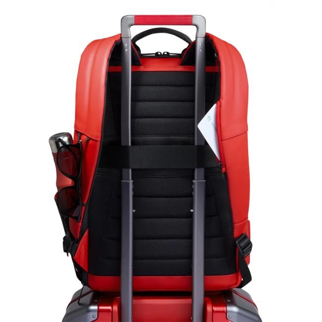 Piquadro Zaino Porta PC Corner 2.0 Ducati 15.6" Rosso - 3
