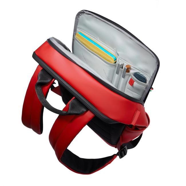 Piquadro Zaino Porta PC Corner 2.0 Ducati 15.6" Rosso - 5