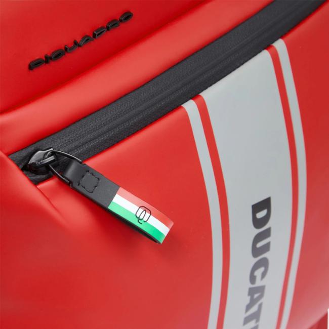 Piquadro Zaino Porta PC Corner 2.0 Ducati 15.6" Rosso - 6