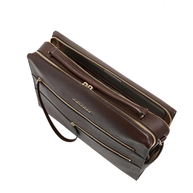 Piquadro Borsa Porta PC Patricia 15.6 Marrone - 5