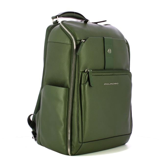 Piquadro Zaino Porta PC 15.6" Tebe Verde - 2