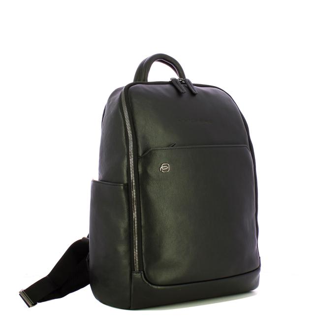Piquadro Zaino Porta PC 13" Black Square Nero - 2