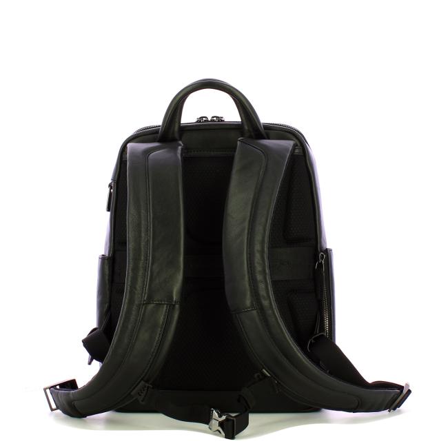 Piquadro Zaino Porta PC 13" Black Square Nero - 3