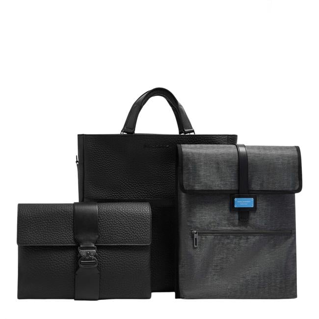 Piquadro Materia tote bag porta PC 14" Nero - CA7265W151/N - 7