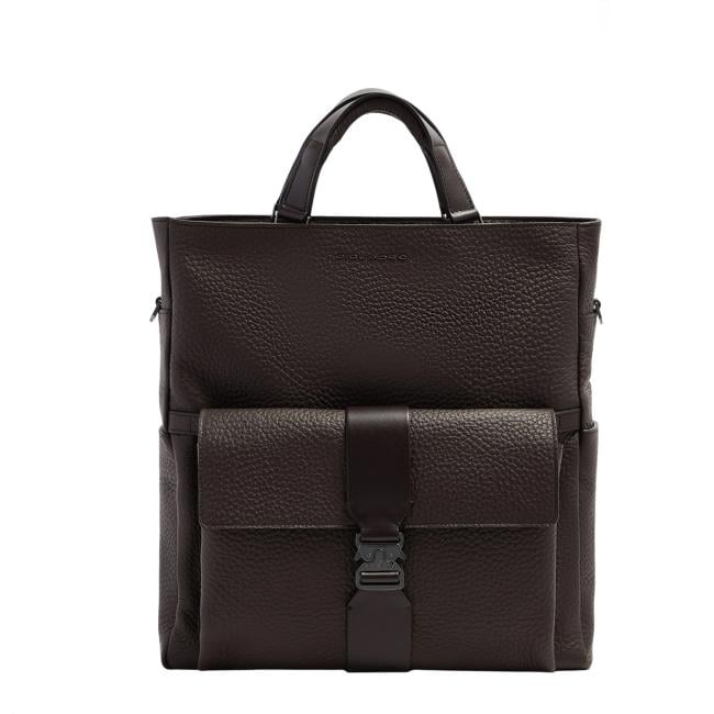 Piquadro Materia tote bag porta PC 14" Testa di Moro - CA7265W151/TM - 1