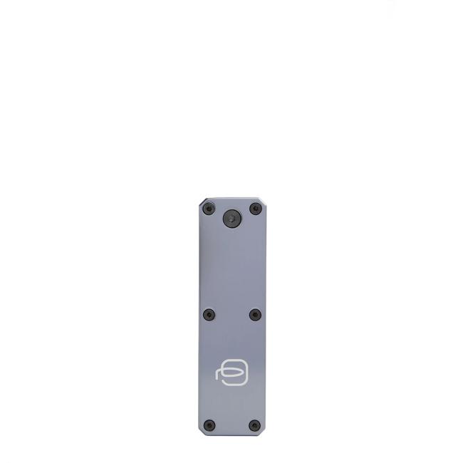 Piquadro Portachiavi Blue Square con tracker Mogano - 2