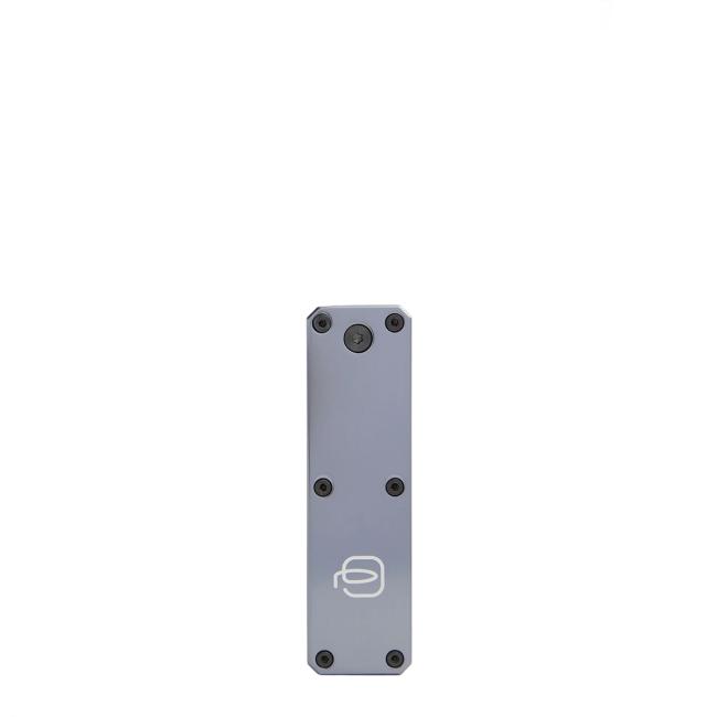 Piquadro Portachiavi Blue Square con tracker Nero - 2
