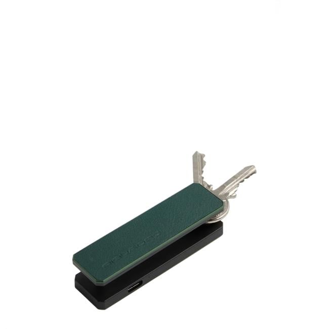 Piquadro Portachiavi S145 con tracker Verde - 3