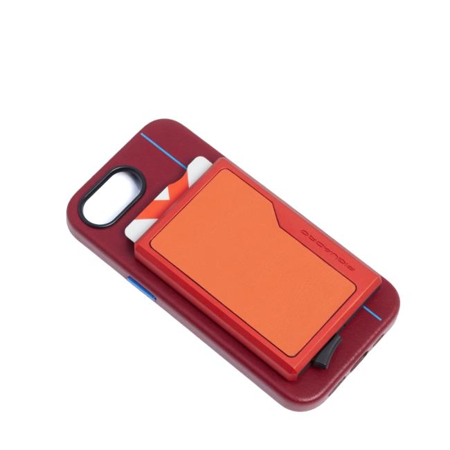 Piquadro Porta Carte Sliding System MagSafe® Arancione - 3