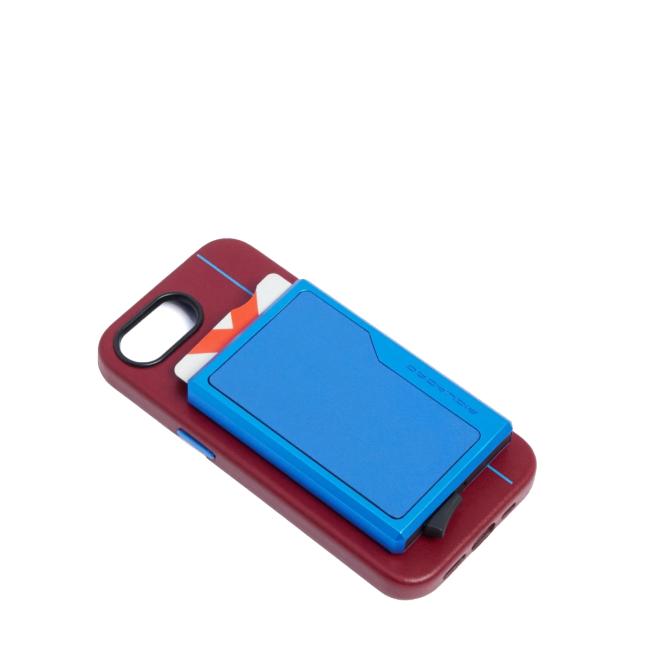 Piquadro Porta Carte Sliding System MagSafe® Blu - 3
