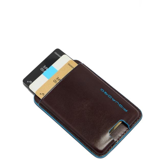 Piquadro Porta carte Blue Square MagSafe® Mogano - 3